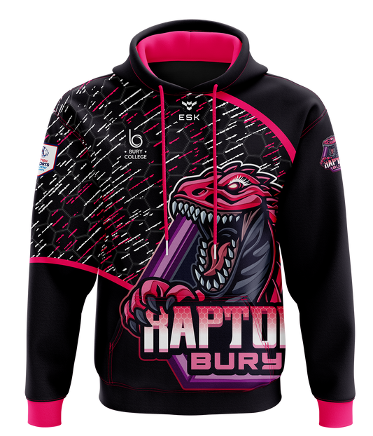 Bury Raptors Pink Esports Zip Hoodie