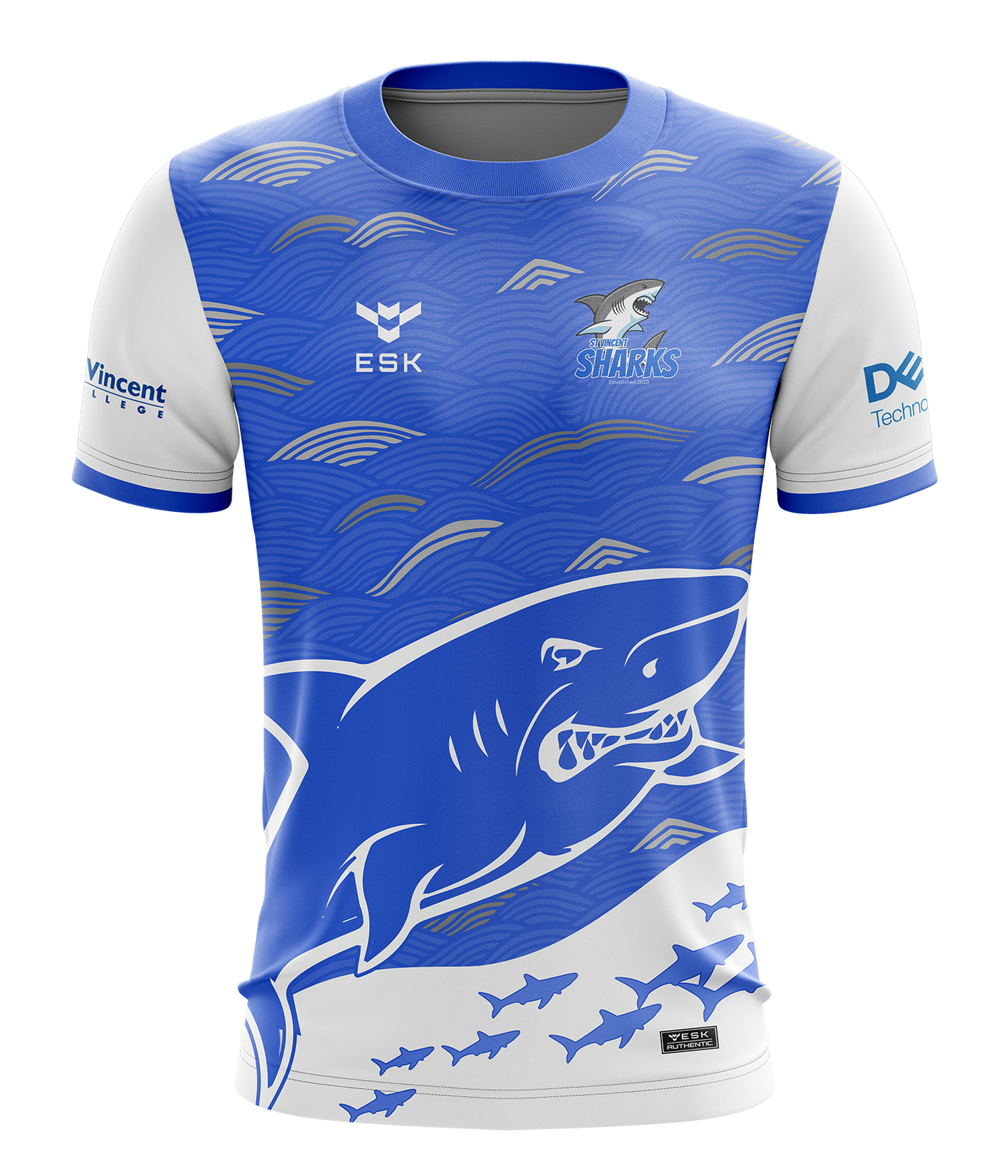 St Vincent Sharks Esports Jersey