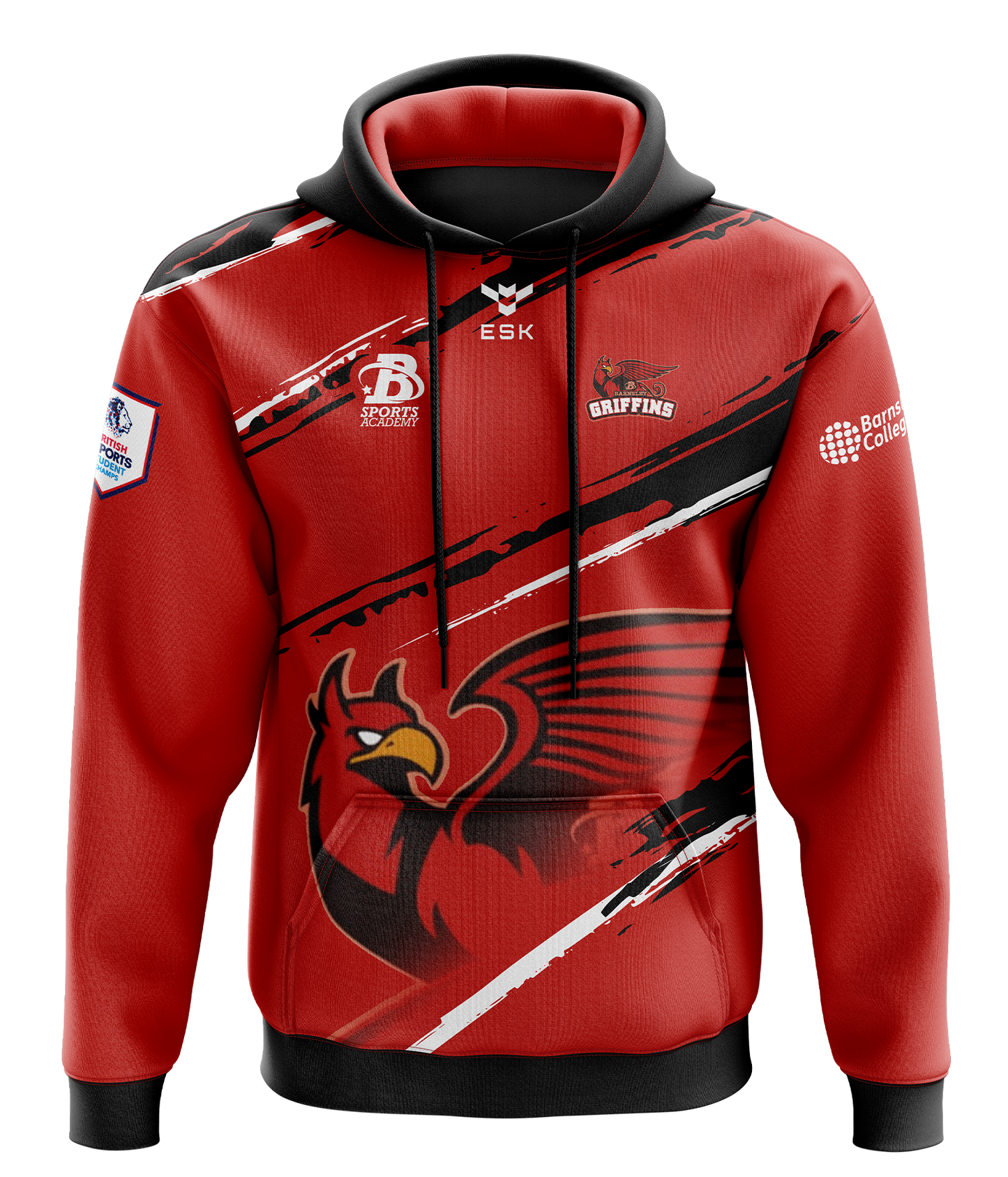 Barnsley Griffins Red Esports Hoodie